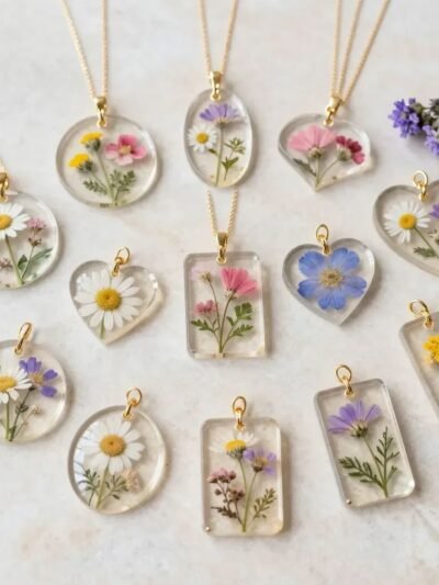 Custom Flower Preservation Jewellery