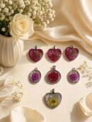 Floral Resin Pendant